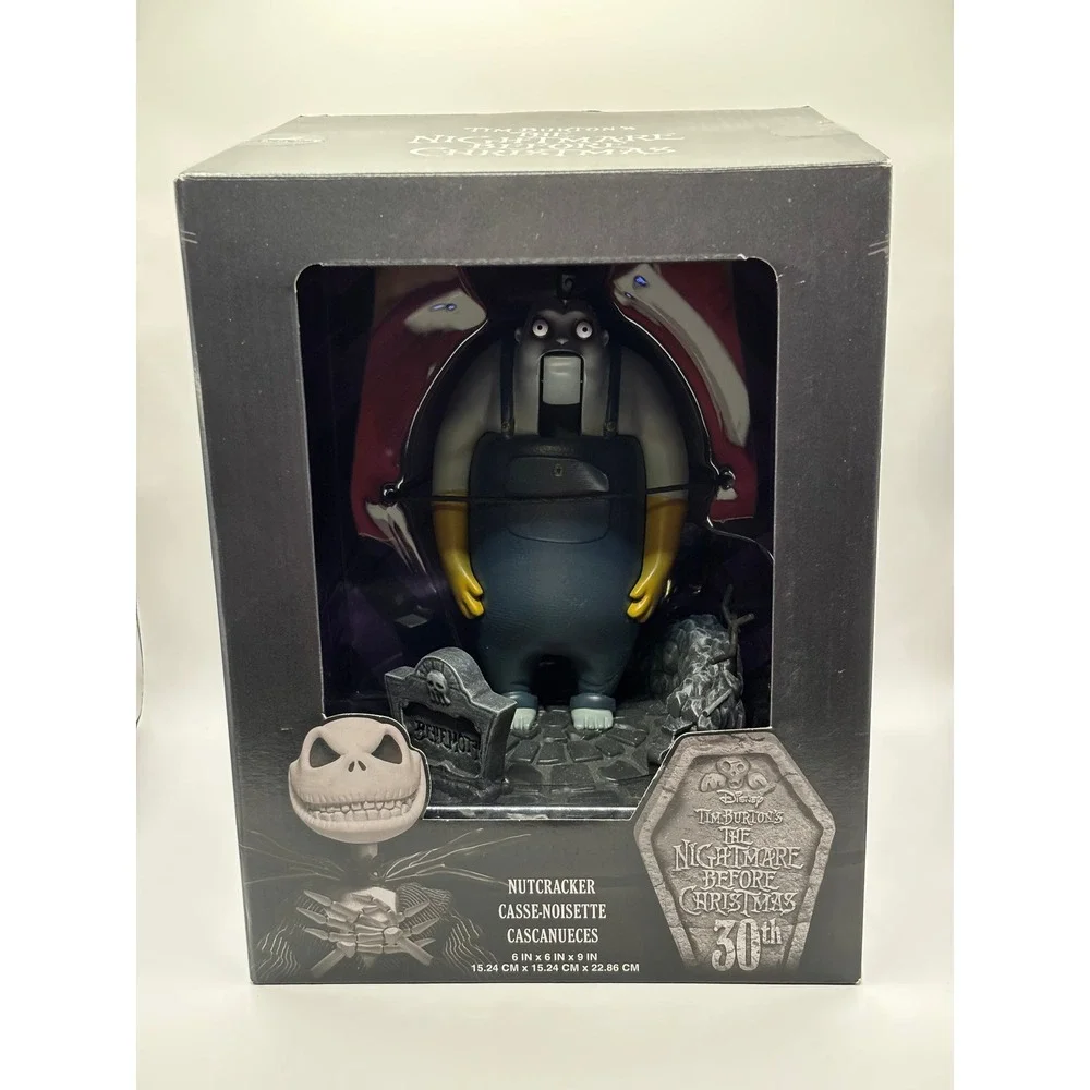 Disney Nightmare Before Christmas 30th Behemoth Nutcracker 9in New In Box